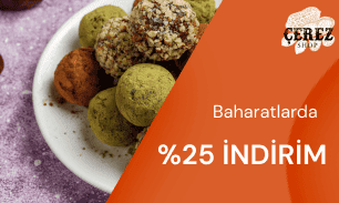 Baharatlarda %25 İndirim