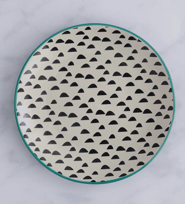 Stoneware 12 Parça Yemek Takımı, Mantar Şeklinde Özel Seri