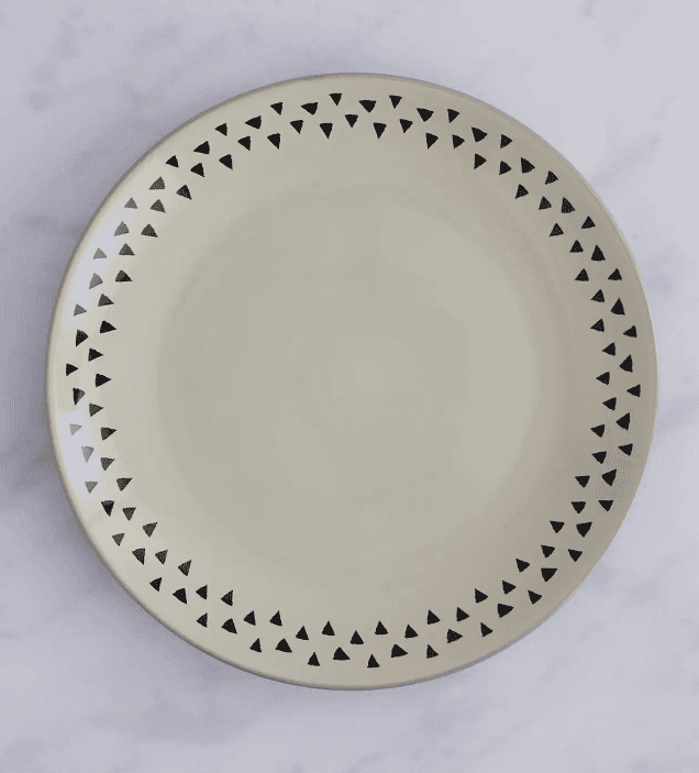 Stoneware 12 Parça Yemek Takımı, Mantar Şeklinde Özel Seri